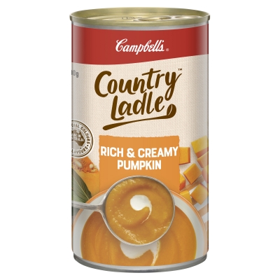 Campbell's Country Ladle Soup Rich & Creamy Pumpkin 500g