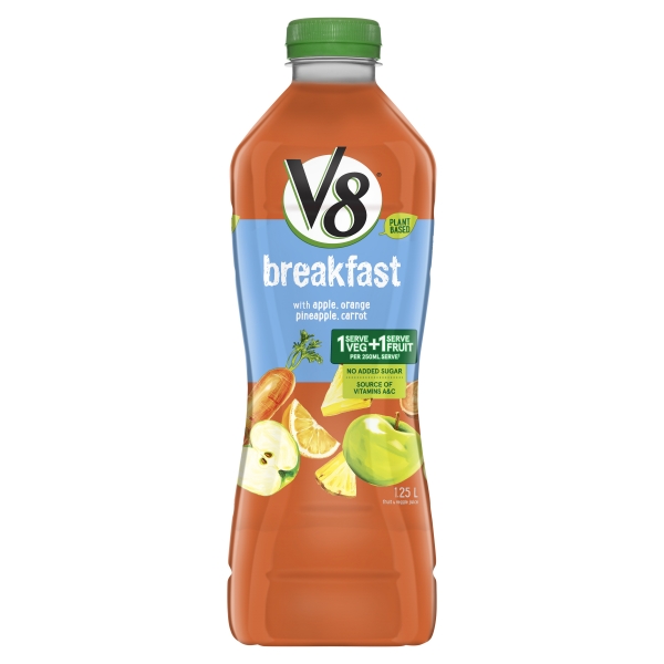 V8 Juice Breakfast 1.25lt