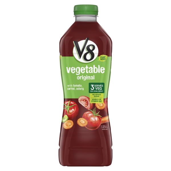 V8 Juice Vegetable Original 1.25lt