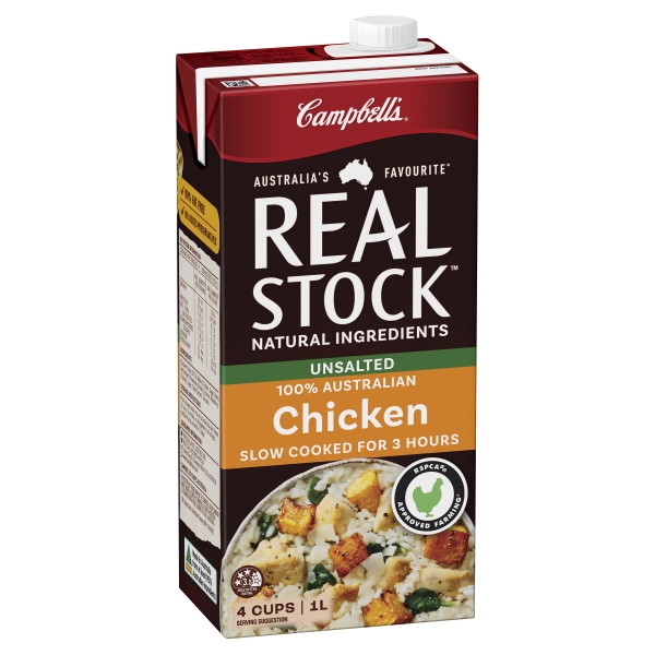 Campbell's Real Stock Chicken Unsalted 1lt