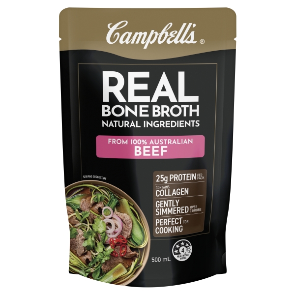 Campbell's Real Bone Broth Beef 500ml
