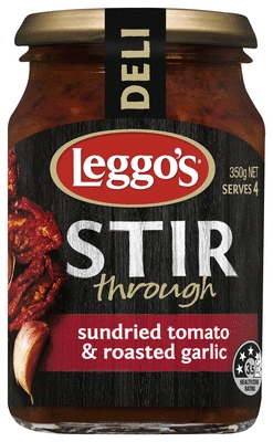 Leggo's Stir Through Sauce Sundried Tomato & Roasted Garlic 350g