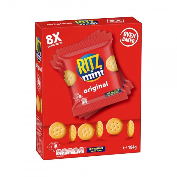 Ritz Mini Original 8 Pack 184g
