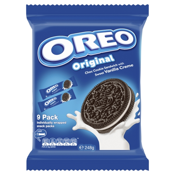 Oreo Cookie Original 9 Pack 248g