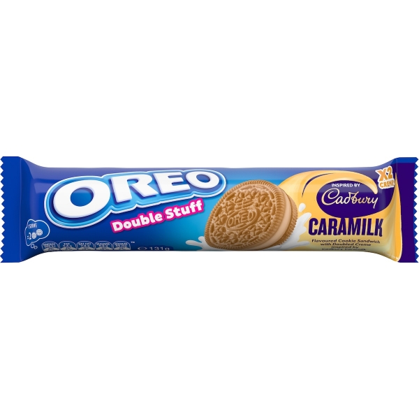 Oreo Cookie Double Stuff Caramilk 131g