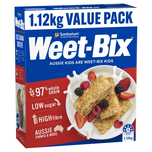 Sanitarium Weet Bix Breakfast Cereal 1.12kg