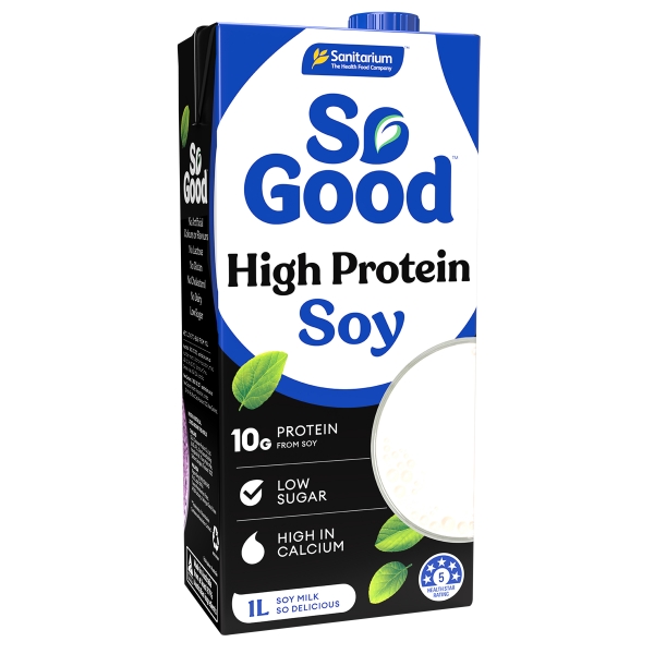 So Good High Protein Soy Milk 1L