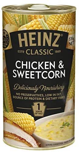 Heinz Classic Soup Chicken & Sweetcorn 535g
