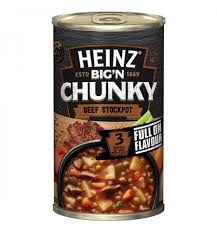 Heinz Soup Chunky Beef Stockpot 535g