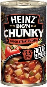 Heinz Soup Chunky Bacon Steak & Potato 535g