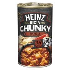 Heinz Soup Chunky Ravioli With Beef & Tomato 535g