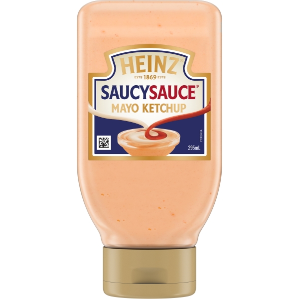 Heinz Saucy Sauce Mayo Ketchup 295ml