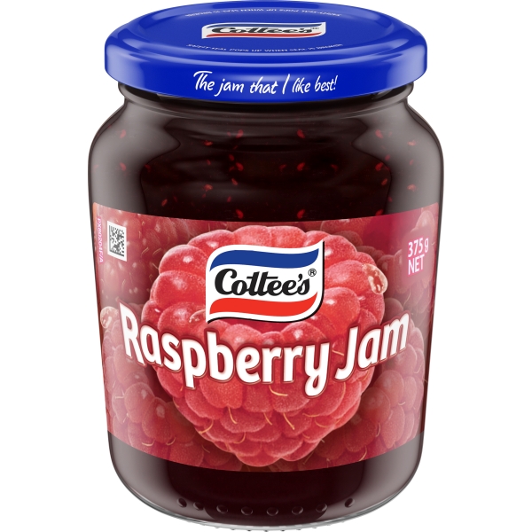 Cottee's Raspberry Jam 375g