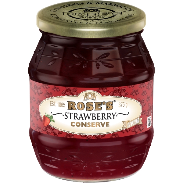 Rose's Conserve Strawberry 375g