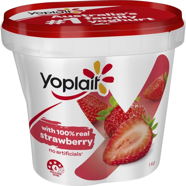 Yoplait Yoghurt Strawberry 1kg
