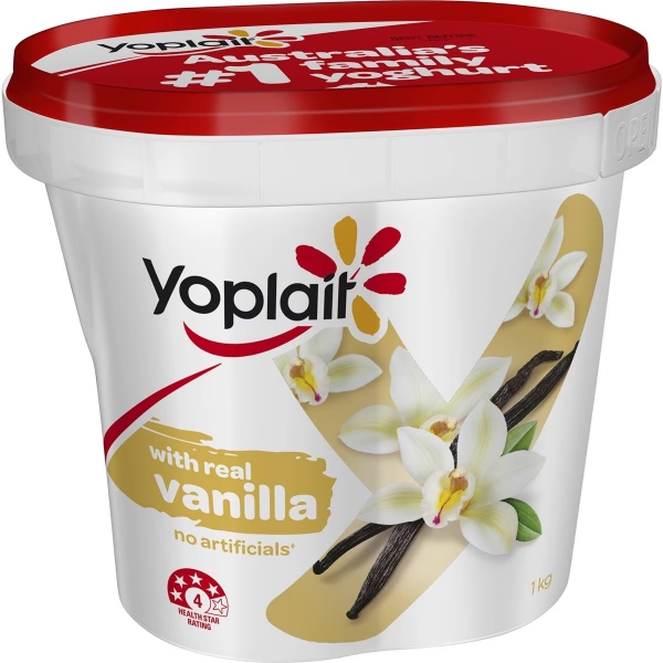 Yoplait Yoghurt Vanilla 1kg