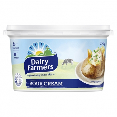 Dairy Farmers Sour Cream 250g