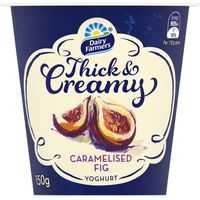 Dairy Farmers Thick & Creamy Caramelised Fig Yoghurt 150g