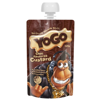 Yogo Custard Pouch Chocolate 120g