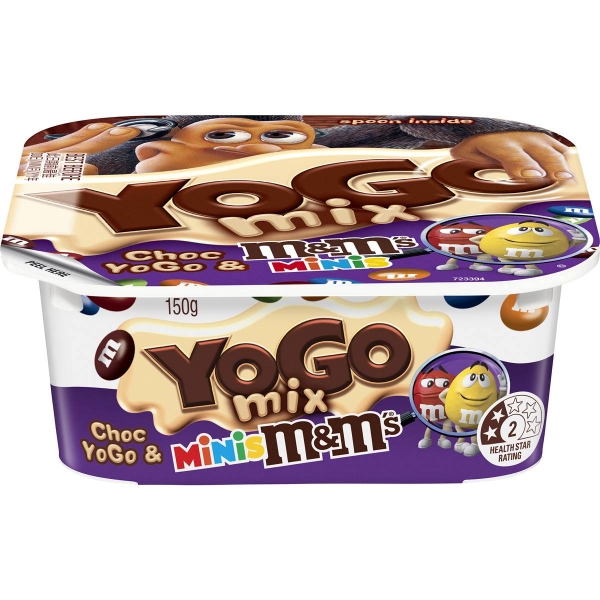 Yogo Mix With M&Ms Minis 150g