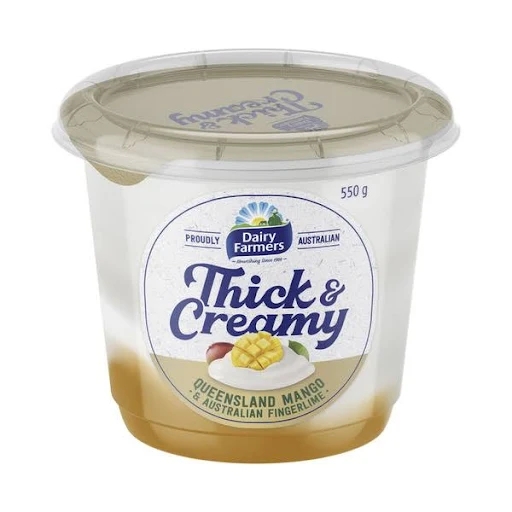Dairy Farmers Thick & Creamy Yoghurt Mango & Lime 550g