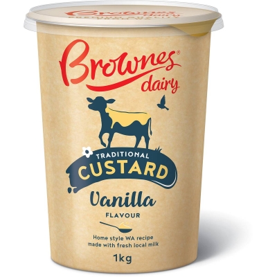Brownes Custard Vanilla 1kg
