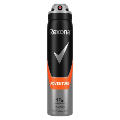 Rexona Anti Perspirant Aerosol Men Adventure 250ml