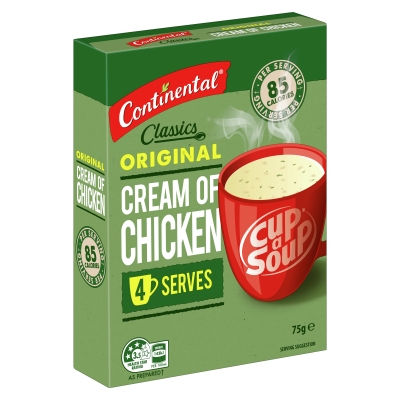 Continental Cup A Soup Cream Of Chicken 4 Serves 75g