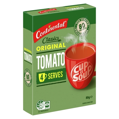 Continental Cup A Soup Classic Tomato 4 Serves 80g