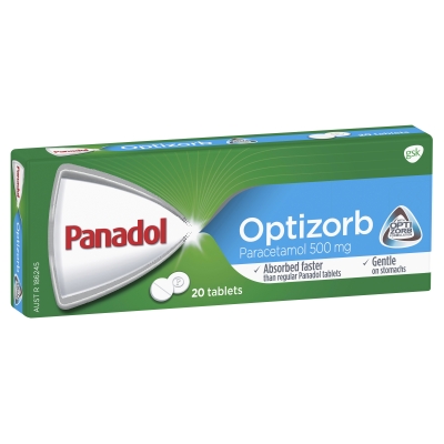 Panadol Tablets Optizorb 20 Pack
