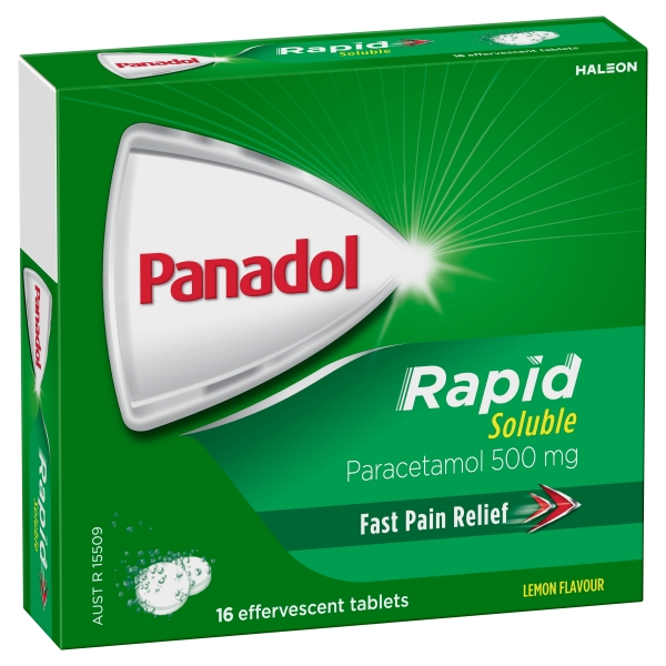 Panadol Rapid Soluble Tablets 16 Pack