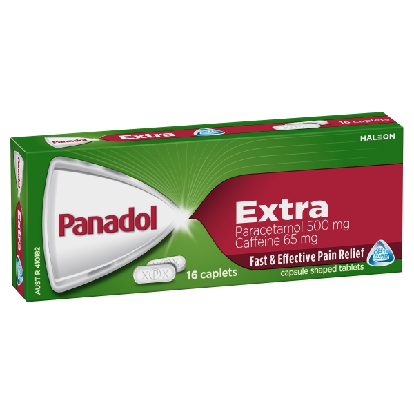 Panadol Extra Optizorb Caplets 16 Pack