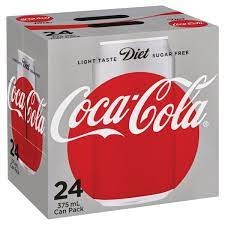 Coke Diet 24 x 375ml Cans