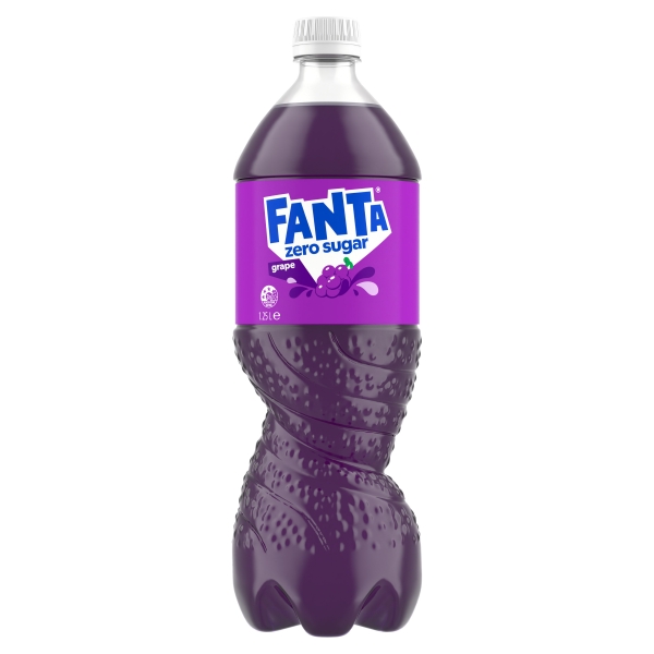 Fanta Zero Sugar Grape 1.25lt