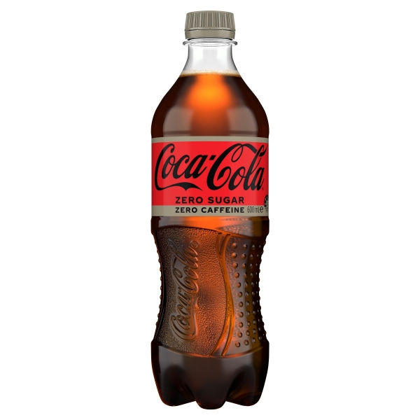Coke Zero Sugar Caffeine Free 600ml