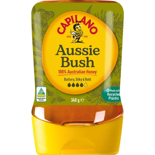 Capilano Aussie Bush Honey Upside Down 340g