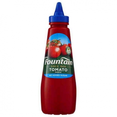 Fountain Squeezy Tomato Sauce No Added Sugar 500ml