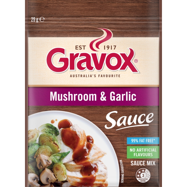 Gravox Finishing Sauce Mix Mushroom & Garlic 29g