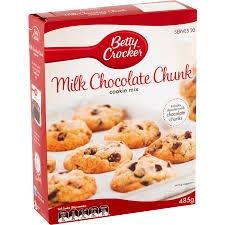 Betty Crocker Cookie Mix Milk Chocolate Chunk 485g