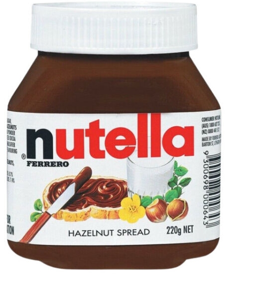 Ferrero Nutella Hazelnut Spread 220g