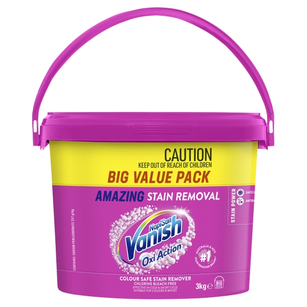 Vanish Napisan Oxi Action Stain Remover Powder 3kg