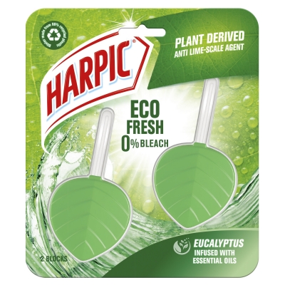 Harpic Under The Rim Eco Fresh Eucalyptus 2 Pack