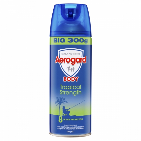 Aerogard Insect Repellent Tropical Strength Aerosol 300g