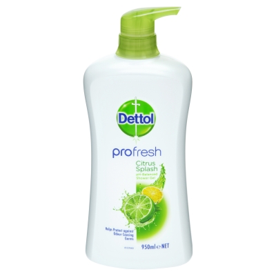 Dettol Profresh Shower Gel Citrus Splash 950ml