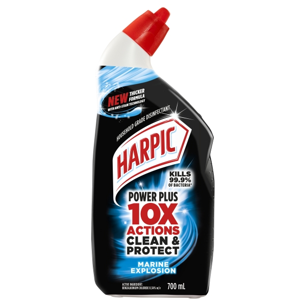 Harpic Power Plus Toilet Cleaner Marine Explosion 700ml