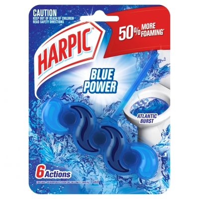 Harpic Under The Rim Blue Power Atlantic Burst 39g