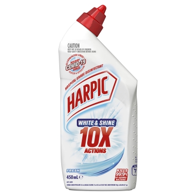Harpic White & Shine Bleach Gel Fresh 450ml