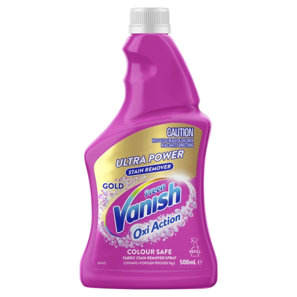 Vanish Oxi Action Stain Remover Ultra Power Gold Refill 500mL