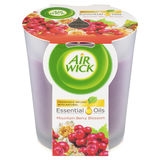 Air Wick Essential Oils Candle Mountain Berry Blossom 105g