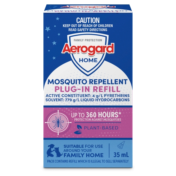 Aerogard Home Mosquito Repellent Electric Plug In Refill 35ml 